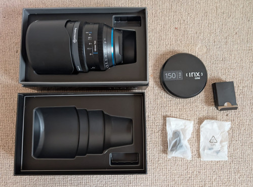 Irix cine 150mm - cine, ef